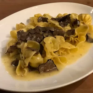 Fagottino relleno a la Trufa